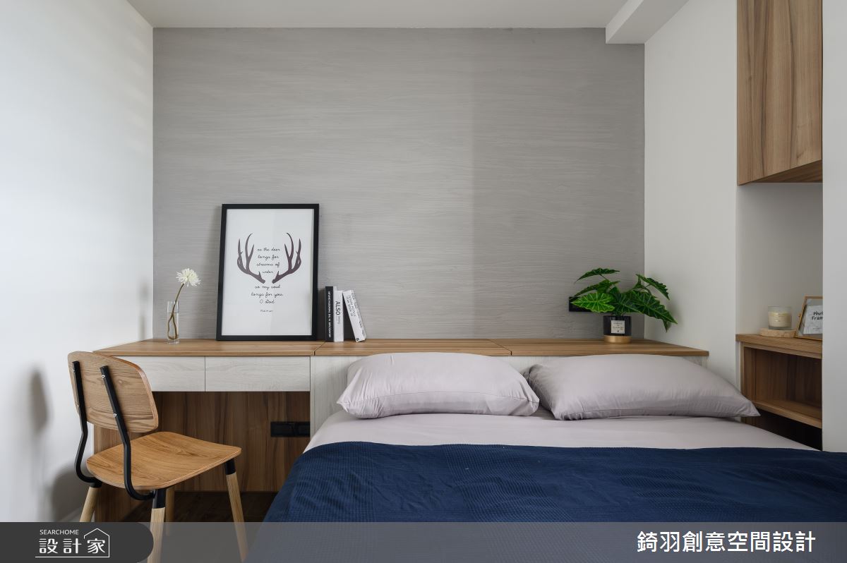27坪預售屋＿簡約風臥室案例圖片＿錡羽創意空間設計＿錡羽_27之36