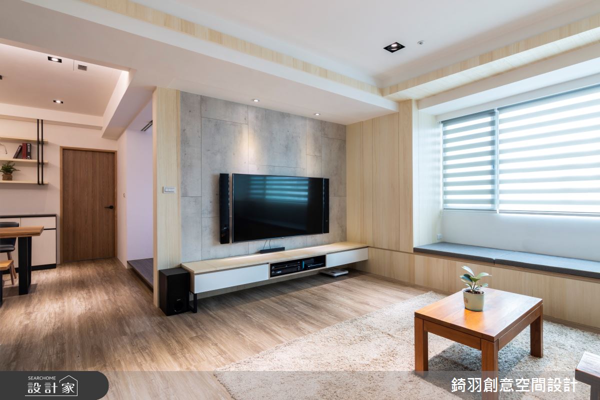 30坪中古屋(5~15年)＿北歐風客廳案例圖片＿錡羽創意空間設計＿錡羽_28之1