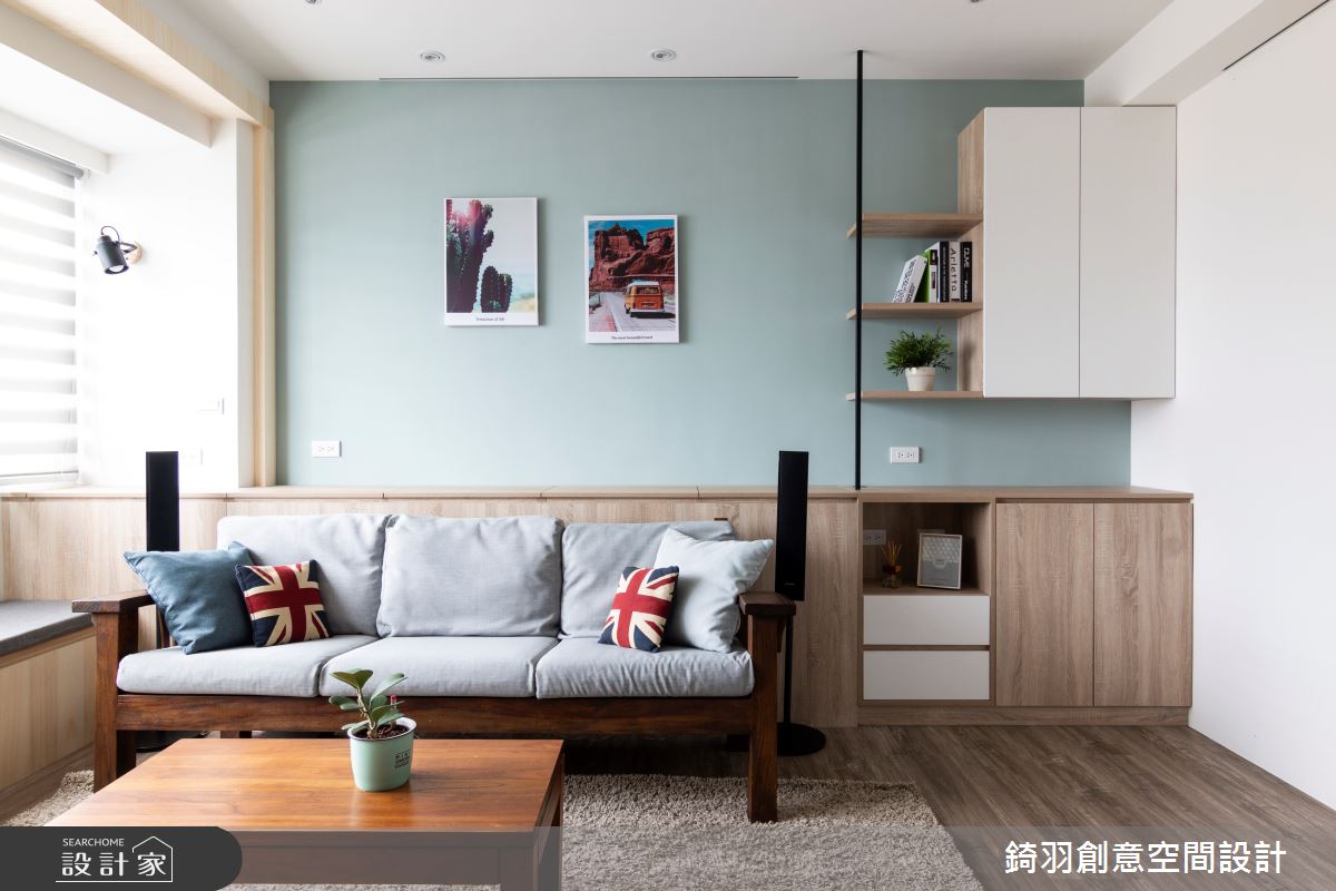 30坪中古屋(5~15年)＿北歐風客廳案例圖片＿錡羽創意空間設計＿錡羽_28之5
