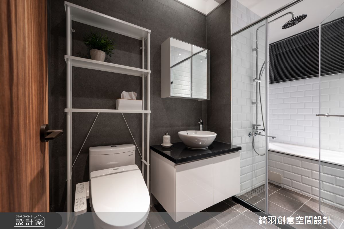 14坪新成屋(5年以下)＿工業風浴室案例圖片＿錡羽創意空間設計＿錡羽_29之13