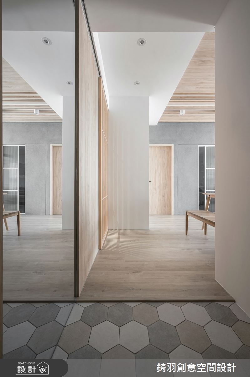 20坪新成屋(5年以下)＿日式無印風玄關案例圖片＿錡羽創意空間設計＿錡羽_30之1