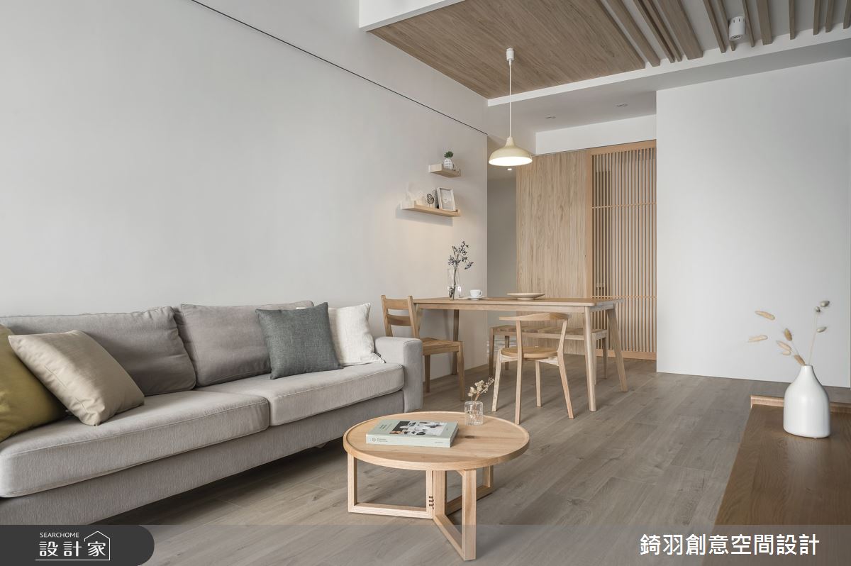 20坪新成屋(5年以下)＿日式無印風客廳餐廳案例圖片＿錡羽創意空間設計＿錡羽_30之12