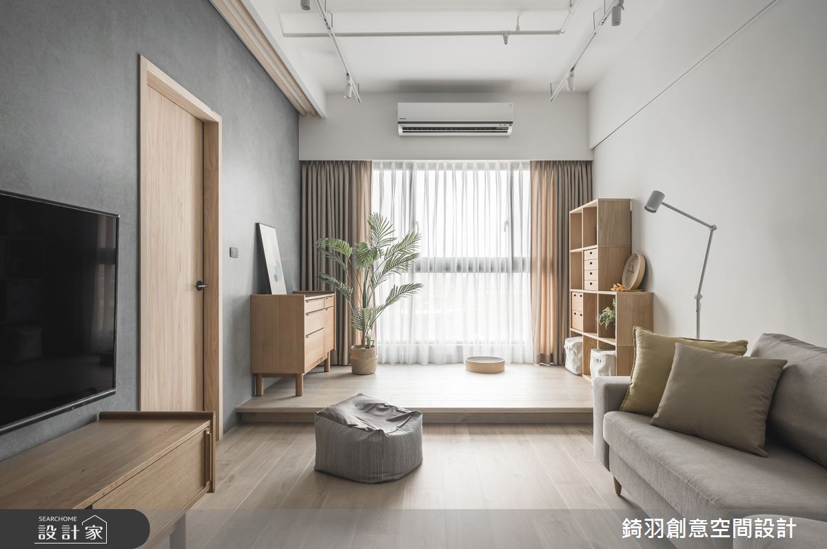20坪新成屋(5年以下)＿日式無印風客廳案例圖片＿錡羽創意空間設計＿錡羽_30之14