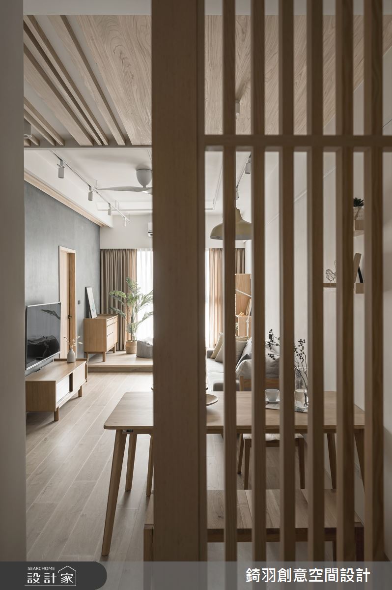 20坪新成屋(5年以下)＿日式無印風客廳餐廳案例圖片＿錡羽創意空間設計＿錡羽_30之10