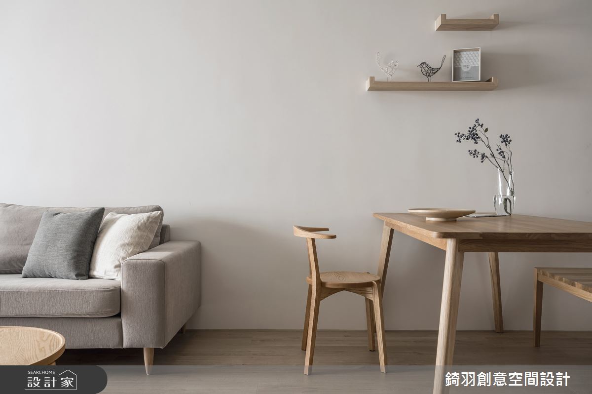 20坪新成屋(5年以下)＿日式無印風客廳案例圖片＿錡羽創意空間設計＿錡羽_30之22