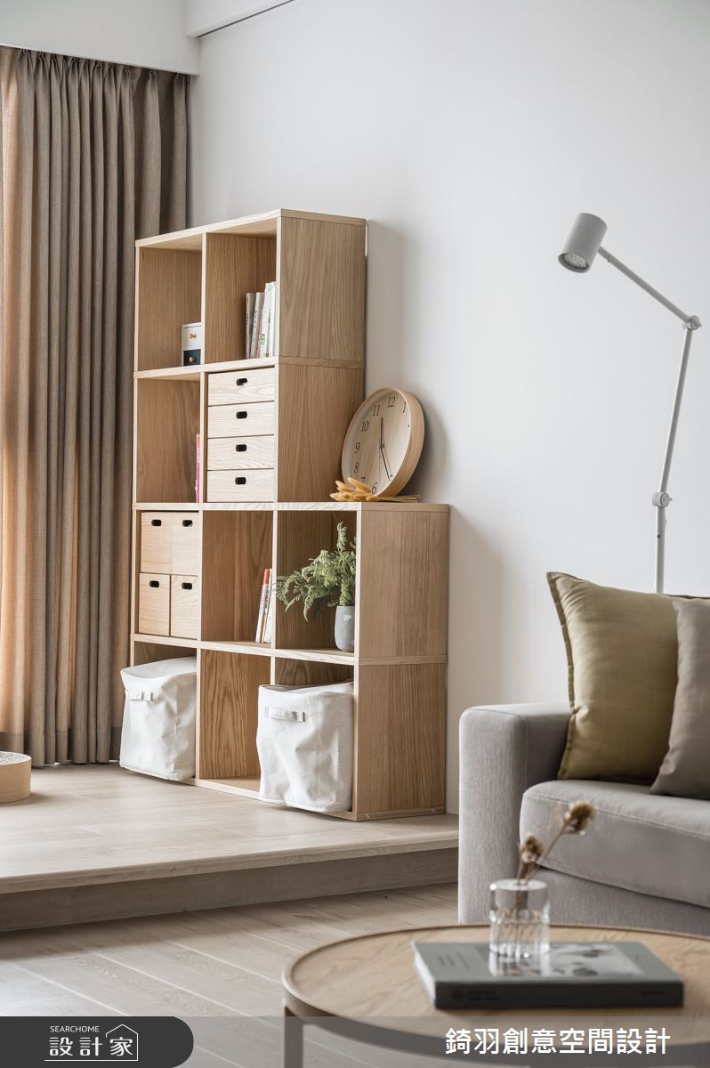 20坪新成屋(5年以下)＿日式無印風客廳案例圖片＿錡羽創意空間設計＿錡羽_30之17