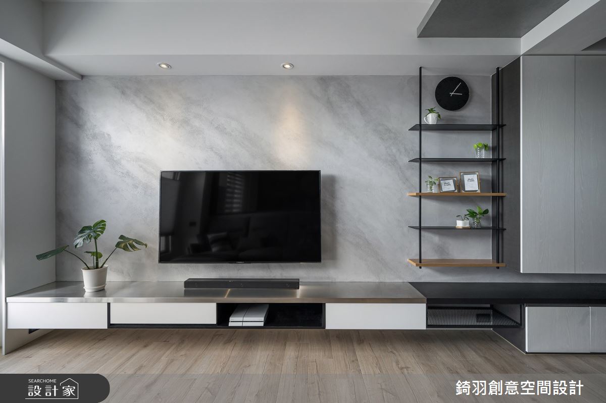 28坪新成屋(5年以下)＿現代風客廳案例圖片＿錡羽創意空間設計＿錡羽_31之11