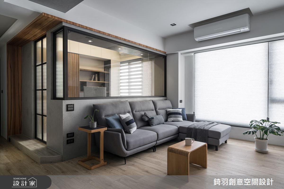 28坪新成屋(5年以下)＿現代風客廳案例圖片＿錡羽創意空間設計＿錡羽_31之15