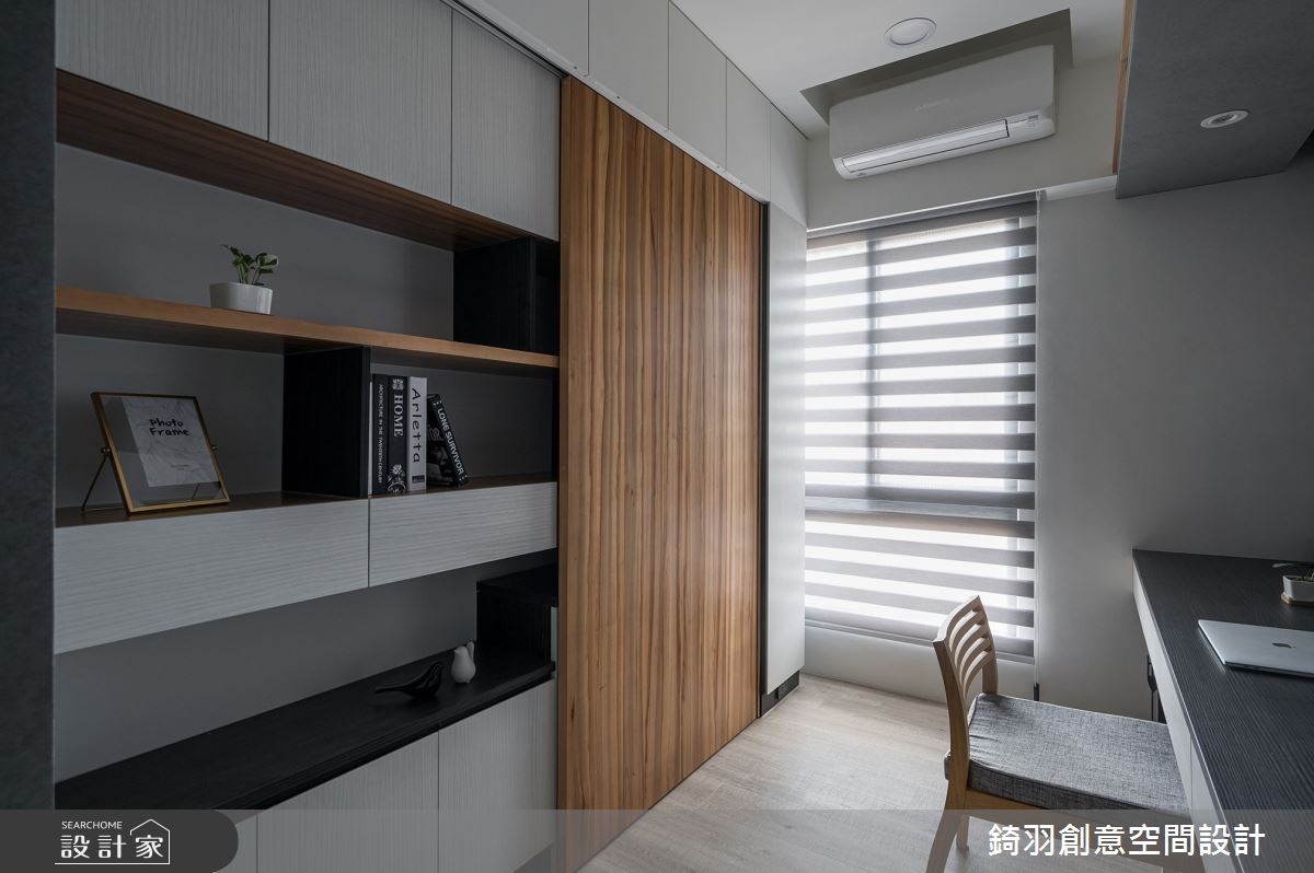 28坪新成屋(5年以下)＿現代風書房案例圖片＿錡羽創意空間設計＿錡羽_31之21