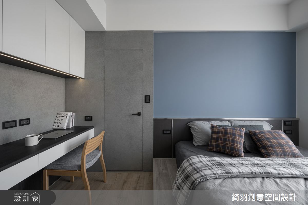 28坪新成屋(5年以下)＿現代風臥室案例圖片＿錡羽創意空間設計＿錡羽_31之24