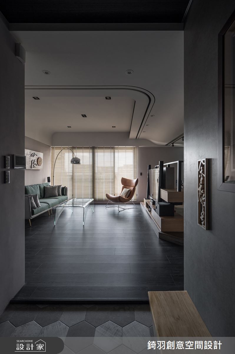 38坪新成屋(5年以下)＿現代風玄關案例圖片＿錡羽創意空間設計＿錡羽_33之2
