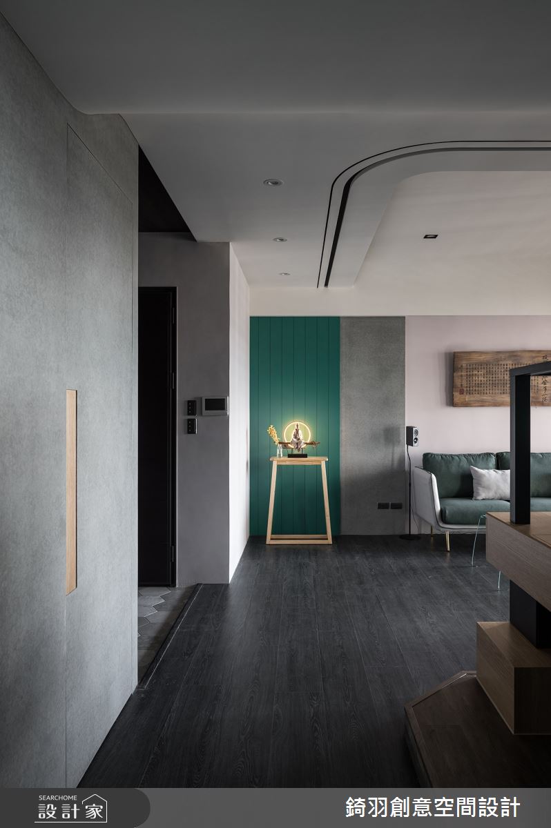 38坪新成屋(5年以下)＿現代風客廳案例圖片＿錡羽創意空間設計＿錡羽_33之11