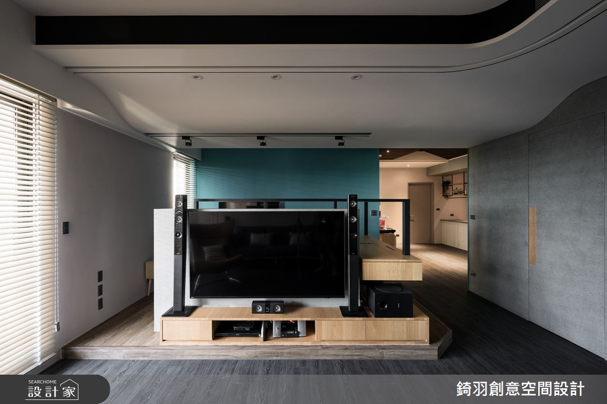 38坪新成屋(5年以下)＿現代風客廳案例圖片＿錡羽創意空間設計＿錡羽_33之12