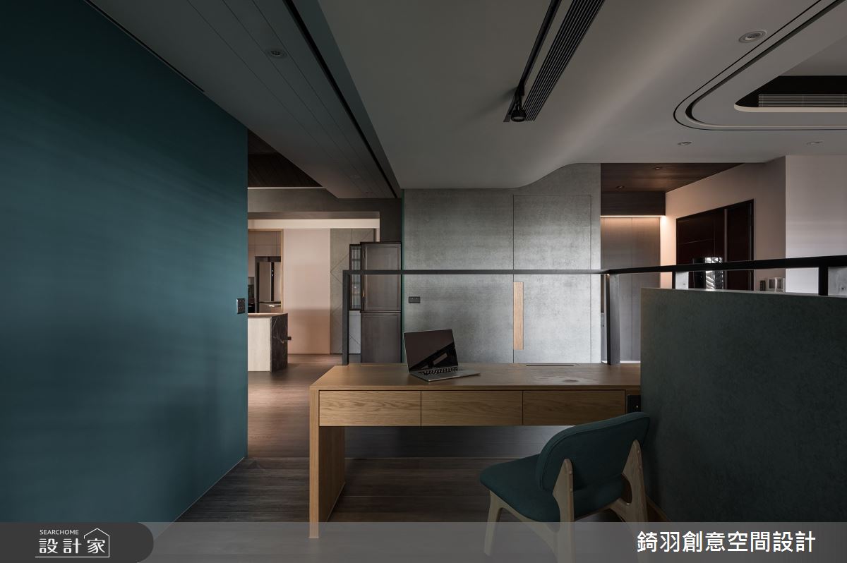 38坪新成屋(5年以下)＿現代風書房案例圖片＿錡羽創意空間設計＿錡羽_33之17