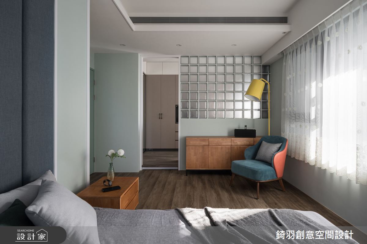 38坪新成屋(5年以下)＿現代風臥室案例圖片＿錡羽創意空間設計＿錡羽_33之26