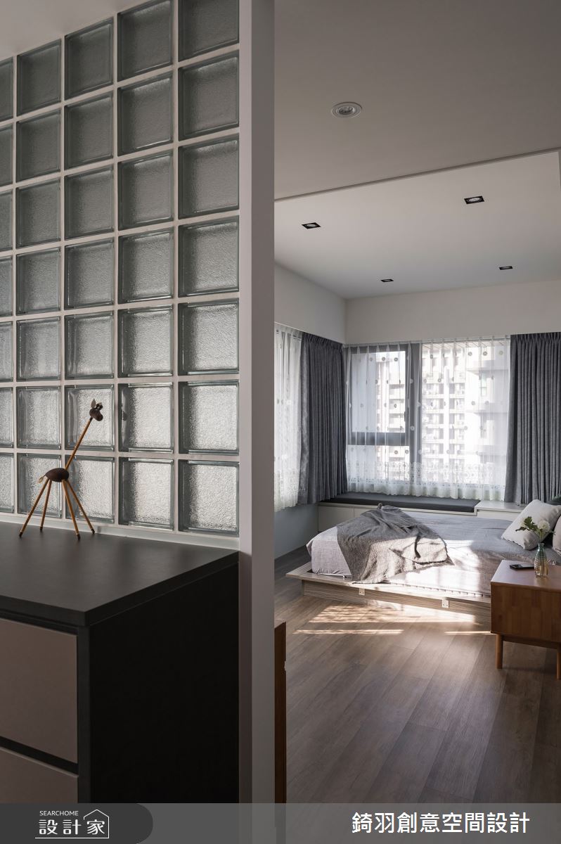 38坪新成屋(5年以下)＿現代風臥室案例圖片＿錡羽創意空間設計＿錡羽_33之30