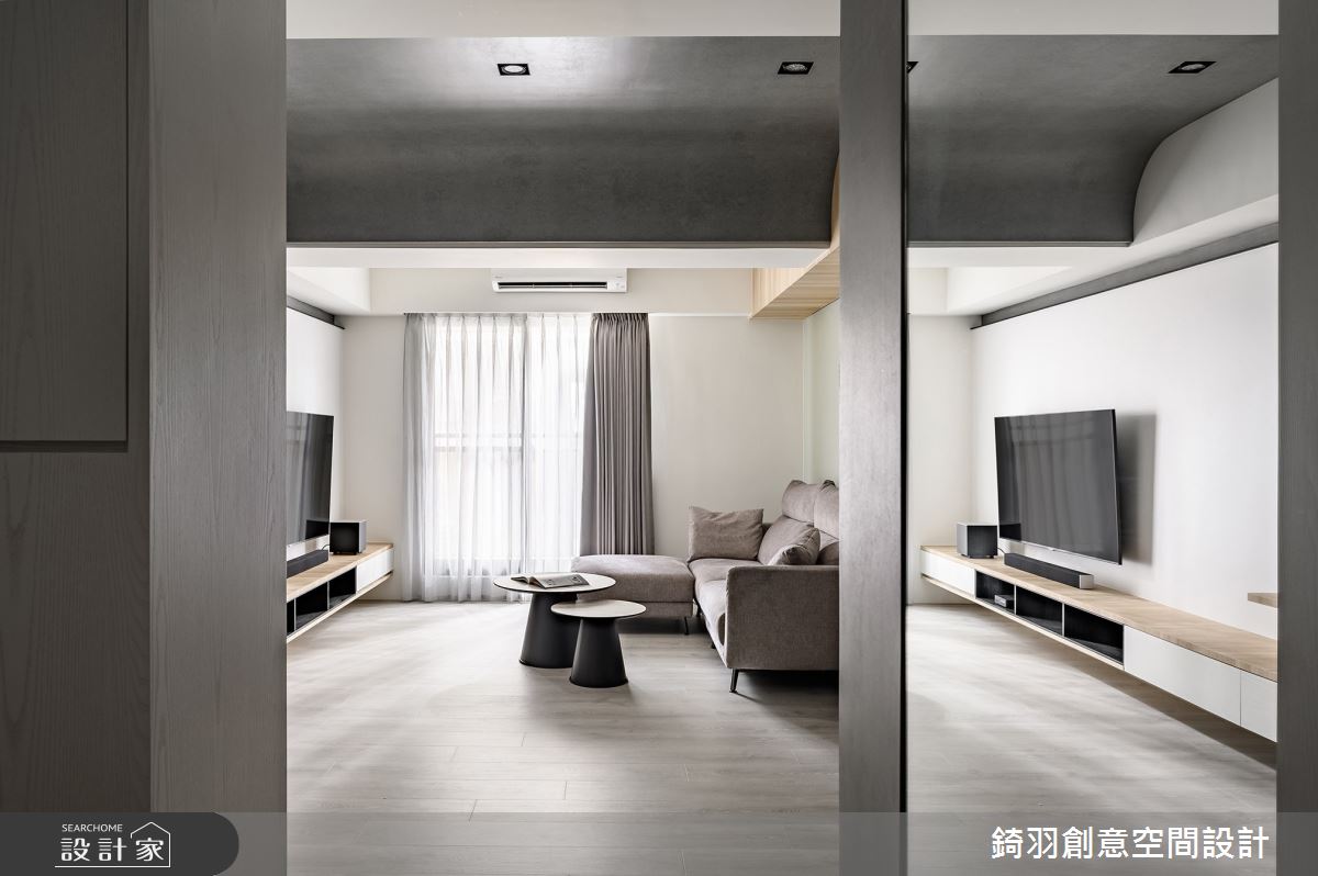 30坪預售屋＿北歐風客廳案例圖片＿錡羽創意空間設計＿錡羽_34之8