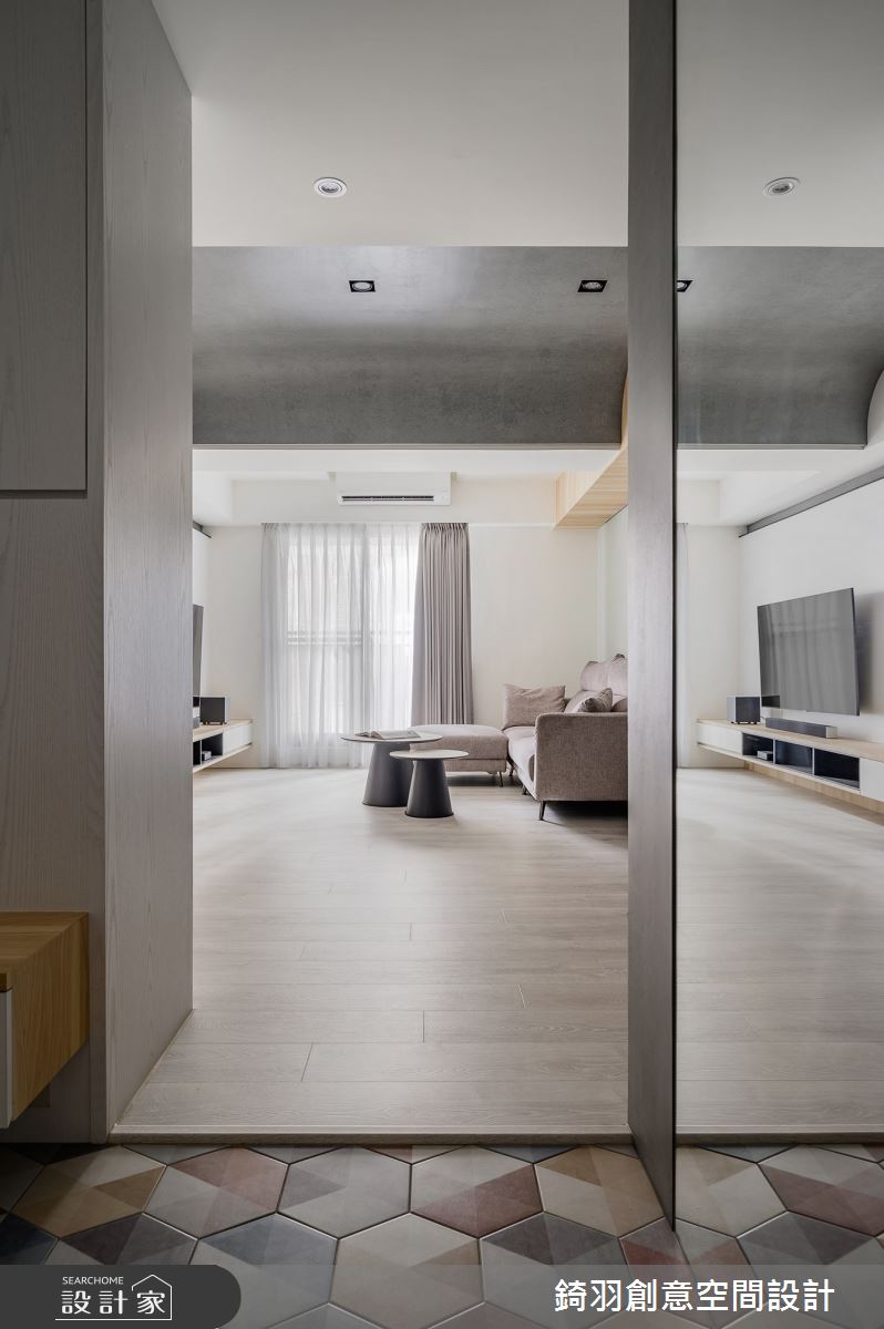 30坪預售屋＿北歐風玄關案例圖片＿錡羽創意空間設計＿錡羽_34之6