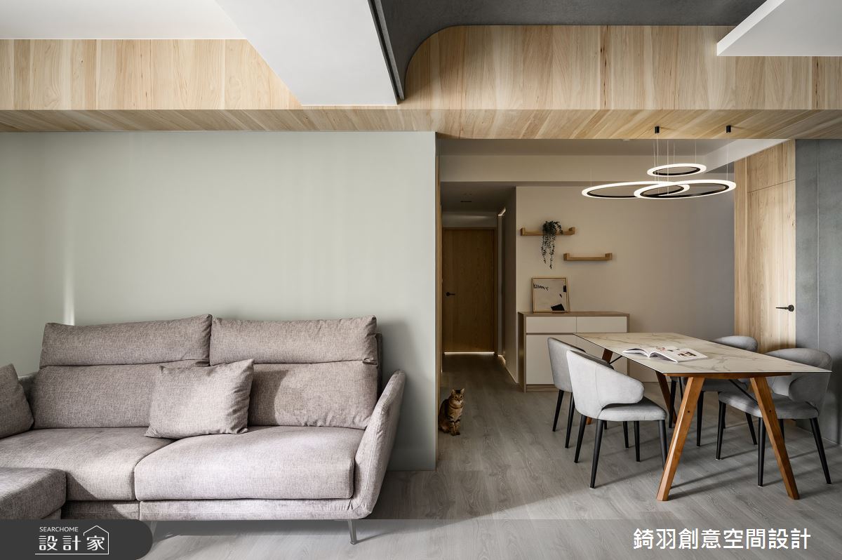 30坪預售屋＿北歐風客廳案例圖片＿錡羽創意空間設計＿錡羽_34之22