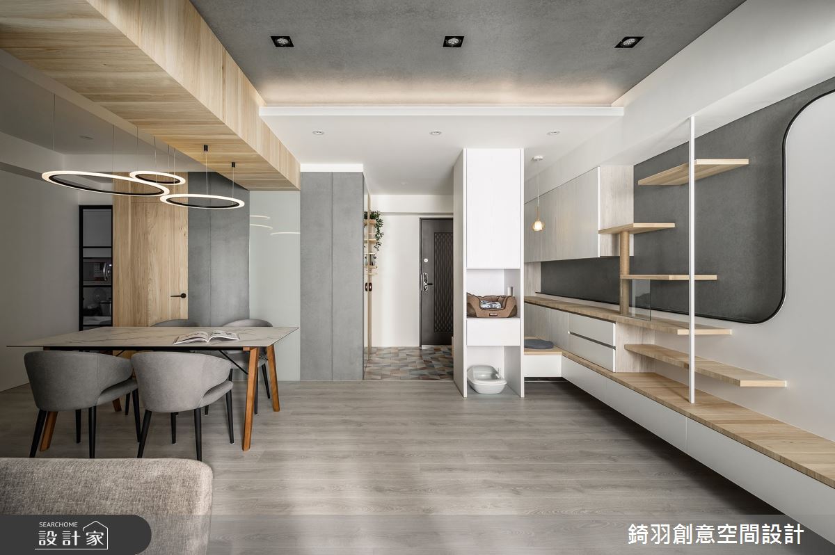 30坪預售屋＿北歐風客廳案例圖片＿錡羽創意空間設計＿錡羽_34之21
