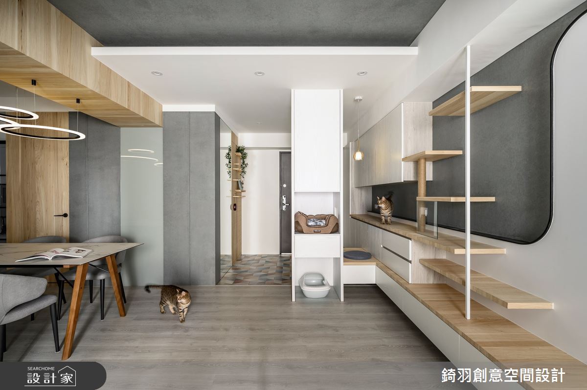 30坪預售屋＿北歐風客廳案例圖片＿錡羽創意空間設計＿錡羽_34之20