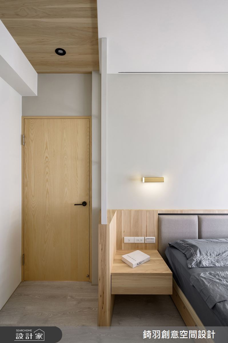 30坪預售屋＿北歐風臥室案例圖片＿錡羽創意空間設計＿錡羽_34之30