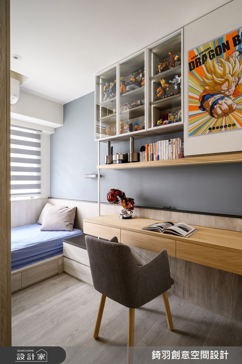 30坪預售屋＿北歐風臥室案例圖片＿錡羽創意空間設計＿錡羽_34之39