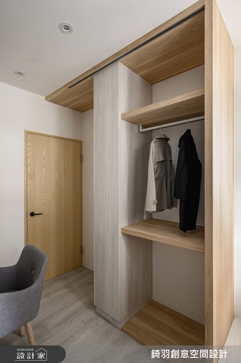 30坪預售屋＿北歐風臥室案例圖片＿錡羽創意空間設計＿錡羽_34之41