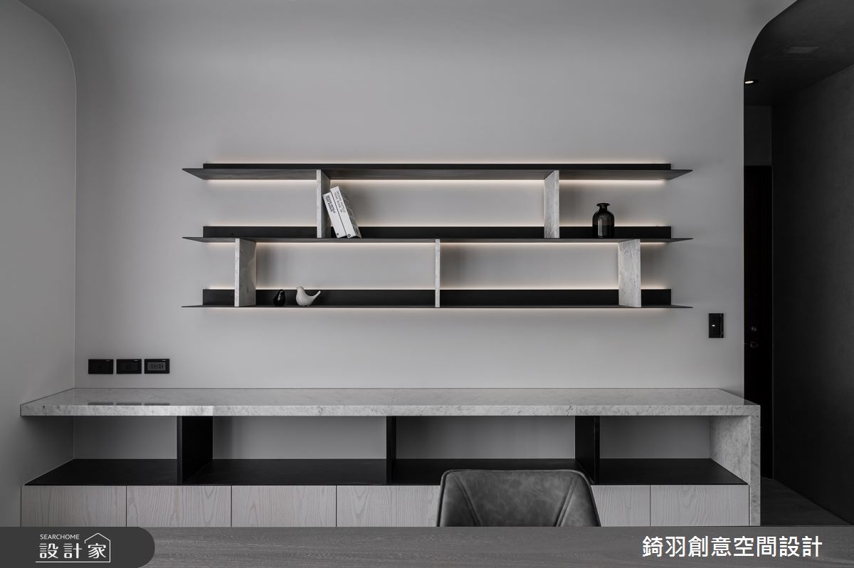 30坪新成屋(5年以下)＿現代風工作區案例圖片＿錡羽創意空間設計＿錡羽_35之38