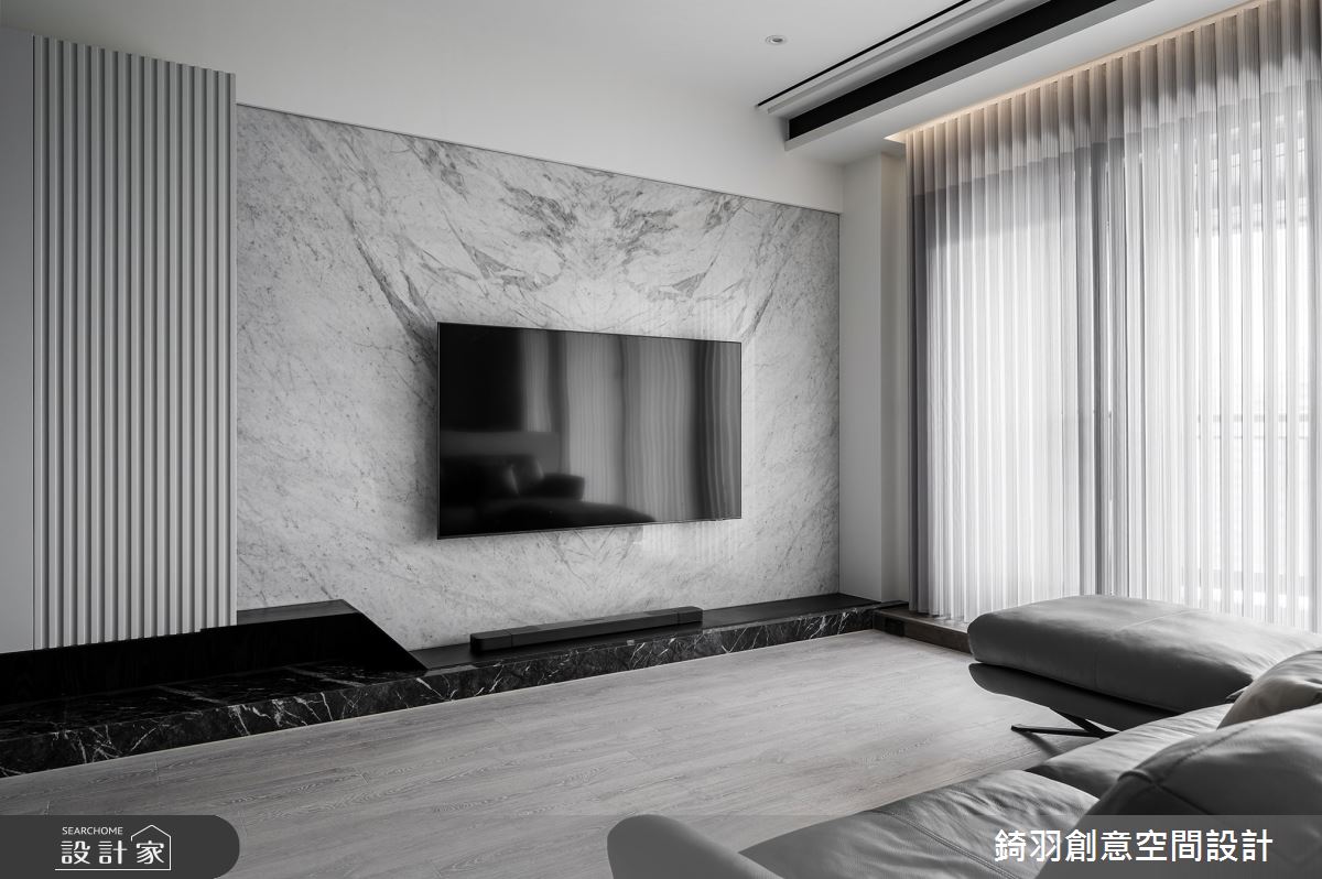 30坪新成屋(5年以下)＿現代風客廳案例圖片＿錡羽創意空間設計＿錡羽_35之25