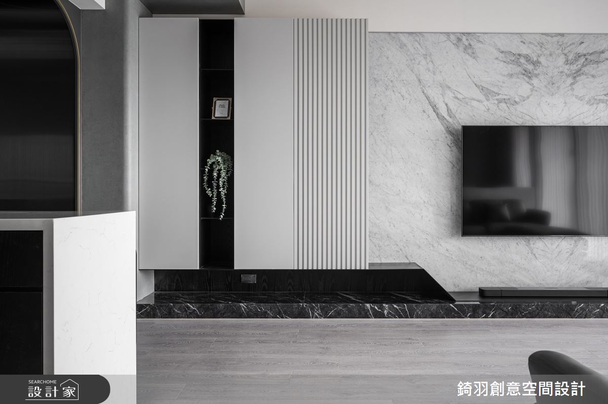 30坪新成屋(5年以下)＿現代風客廳案例圖片＿錡羽創意空間設計＿錡羽_35之24