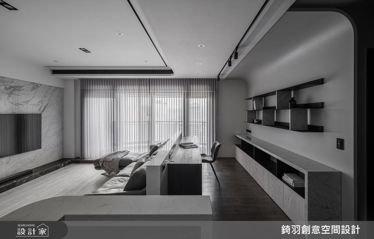 30坪新成屋(5年以下)＿現代風工作區案例圖片＿錡羽創意空間設計＿錡羽_35之36