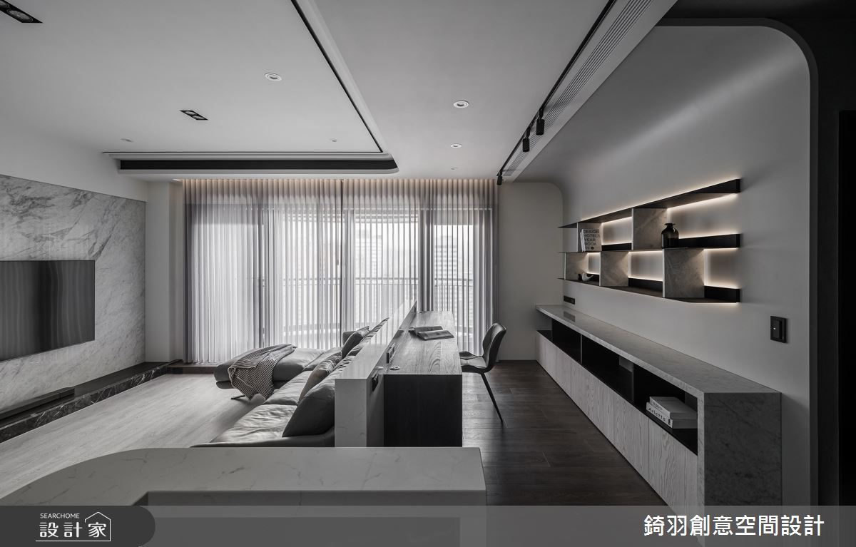 30坪新成屋(5年以下)＿現代風案例圖片＿錡羽創意空間設計＿錡羽_35之37