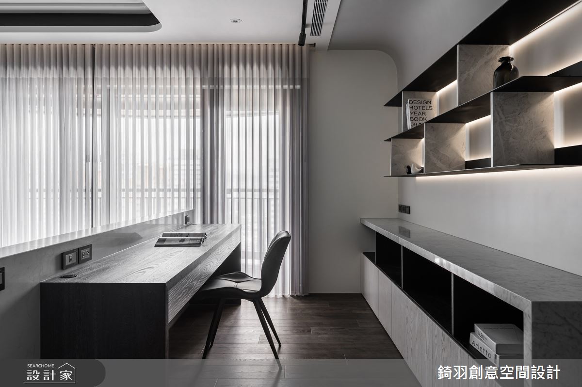 30坪新成屋(5年以下)＿現代風工作區案例圖片＿錡羽創意空間設計＿錡羽_35之35