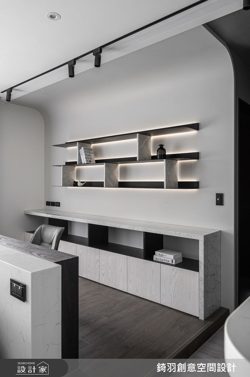 30坪新成屋(5年以下)＿現代風工作區案例圖片＿錡羽創意空間設計＿錡羽_35之39