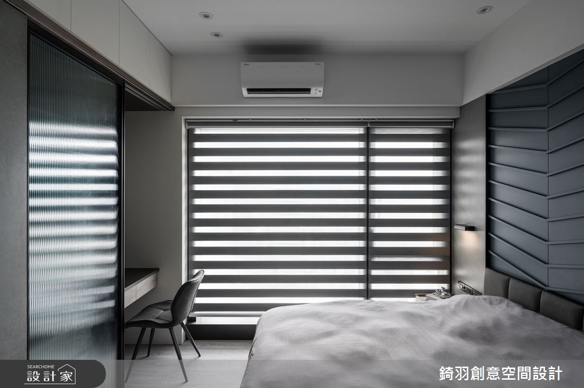 30坪新成屋(5年以下)＿現代風臥室案例圖片＿錡羽創意空間設計＿錡羽_35之43