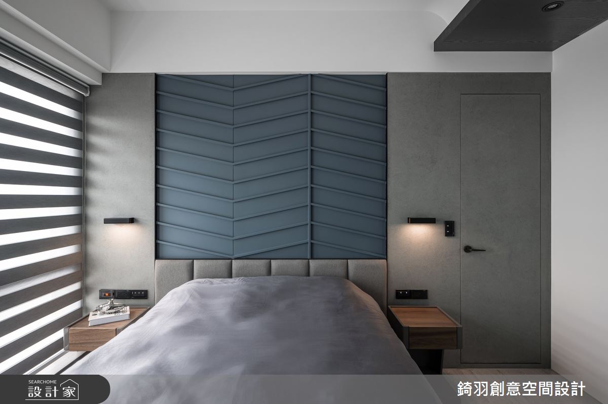 30坪新成屋(5年以下)＿現代風臥室案例圖片＿錡羽創意空間設計＿錡羽_35之41