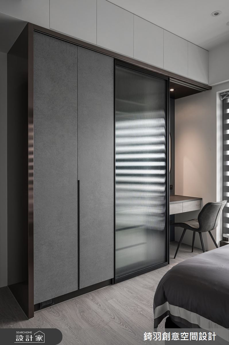 30坪新成屋(5年以下)＿現代風臥室案例圖片＿錡羽創意空間設計＿錡羽_35之44
