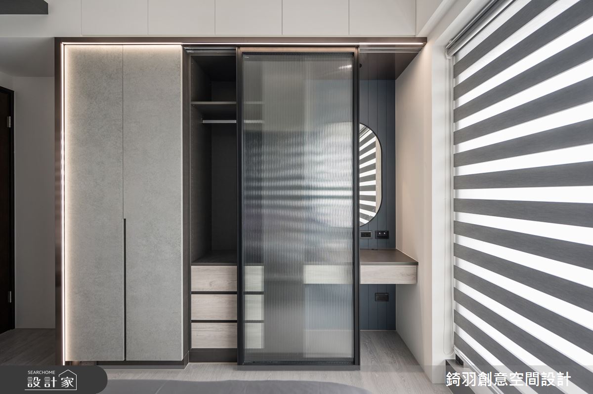 30坪新成屋(5年以下)＿現代風臥室案例圖片＿錡羽創意空間設計＿錡羽_35之46