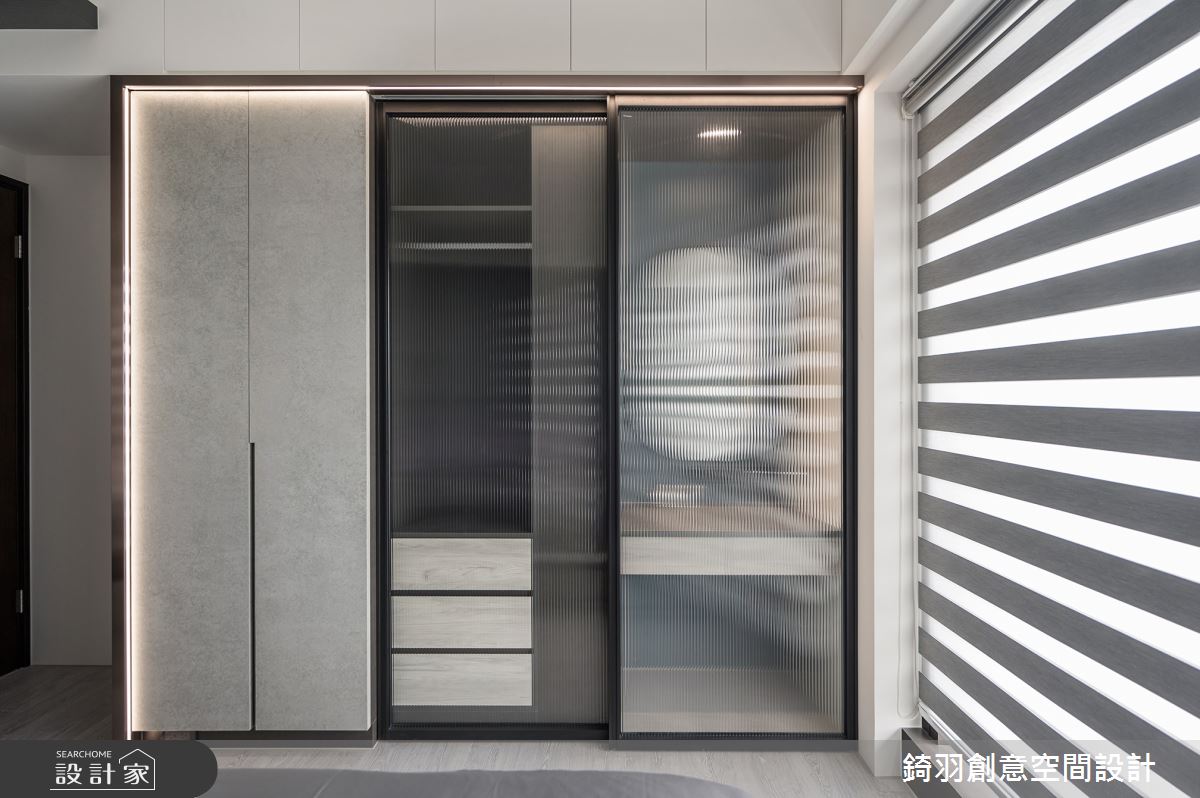 30坪新成屋(5年以下)＿現代風臥室案例圖片＿錡羽創意空間設計＿錡羽_35之45