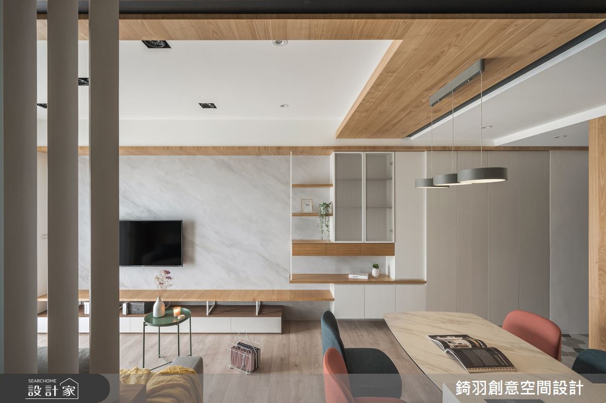 22坪新成屋(5年以下)＿北歐風客廳餐廳案例圖片＿錡羽創意空間設計＿錡羽_36之5