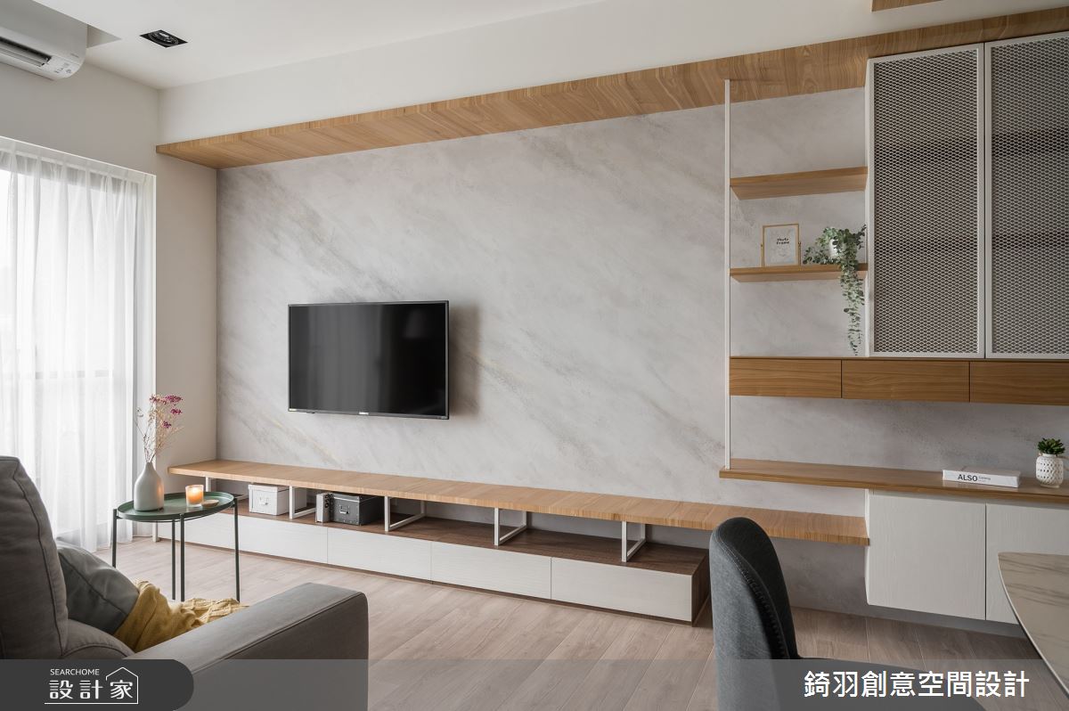 22坪新成屋(5年以下)＿北歐風客廳案例圖片＿錡羽創意空間設計＿錡羽_36之11
