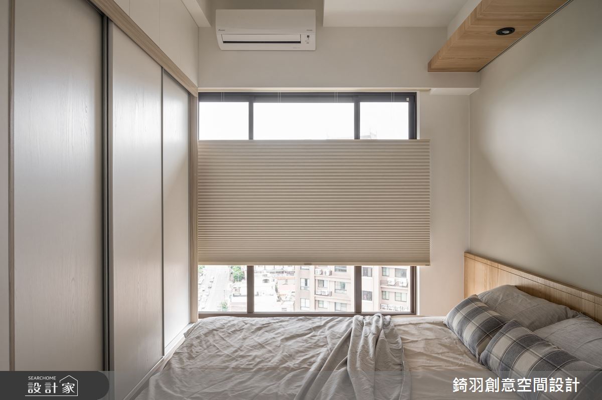 22坪新成屋(5年以下)＿北歐風臥室案例圖片＿錡羽創意空間設計＿錡羽_36之25