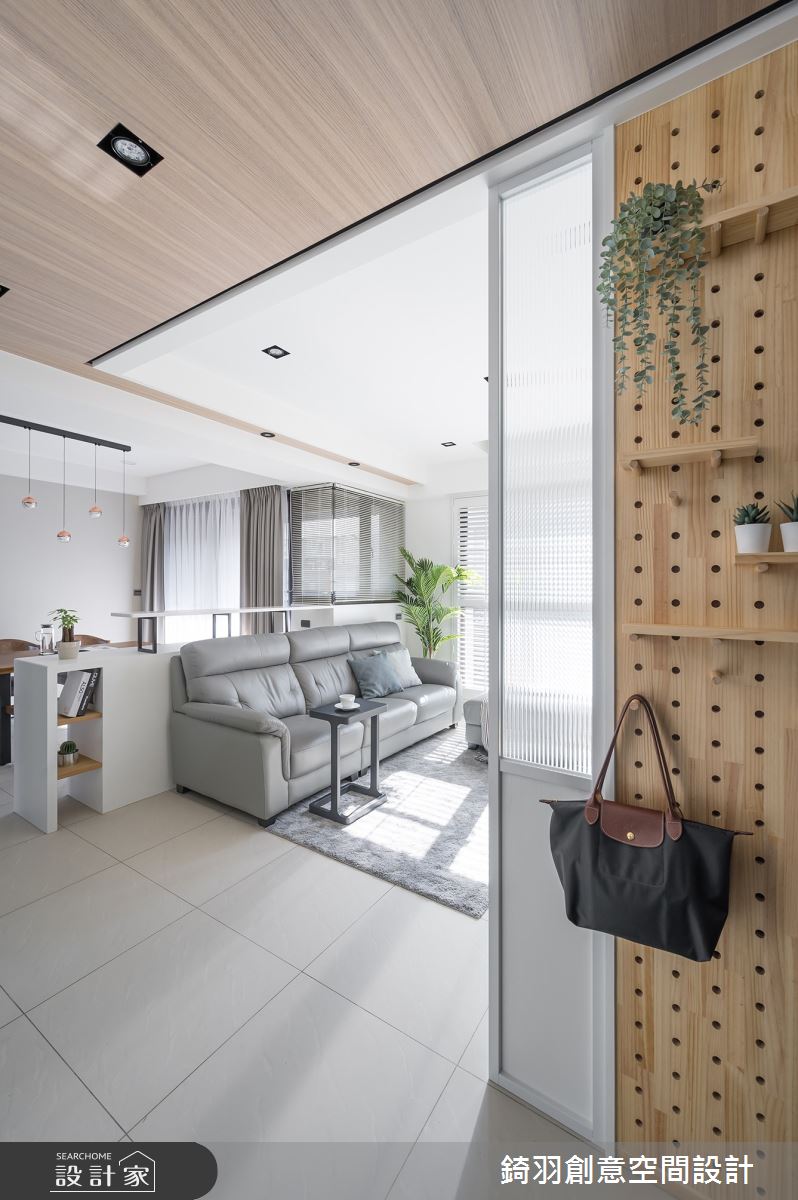 22坪新成屋(5年以下)＿現代風玄關客廳案例圖片＿錡羽創意空間設計＿錡羽_37之1