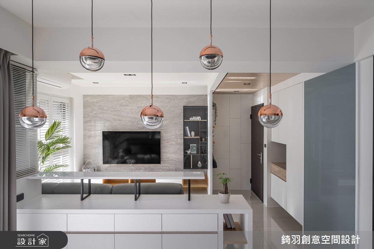 22坪新成屋(5年以下)＿現代風客廳餐廳案例圖片＿錡羽創意空間設計＿錡羽_37之19