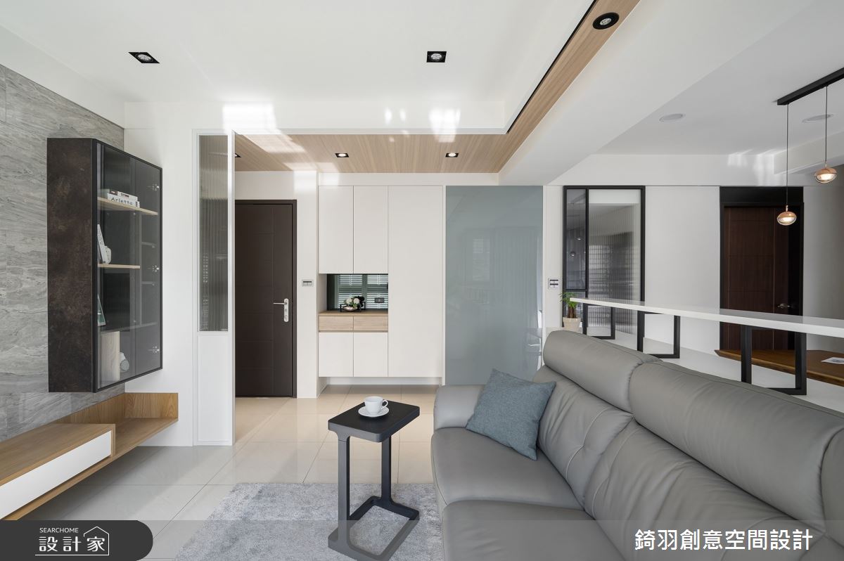 22坪新成屋(5年以下)＿現代風客廳案例圖片＿錡羽創意空間設計＿錡羽_37之16