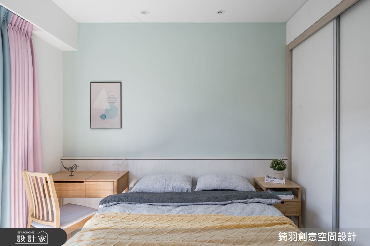 22坪新成屋(5年以下)＿現代風臥室案例圖片＿錡羽創意空間設計＿錡羽_37之26