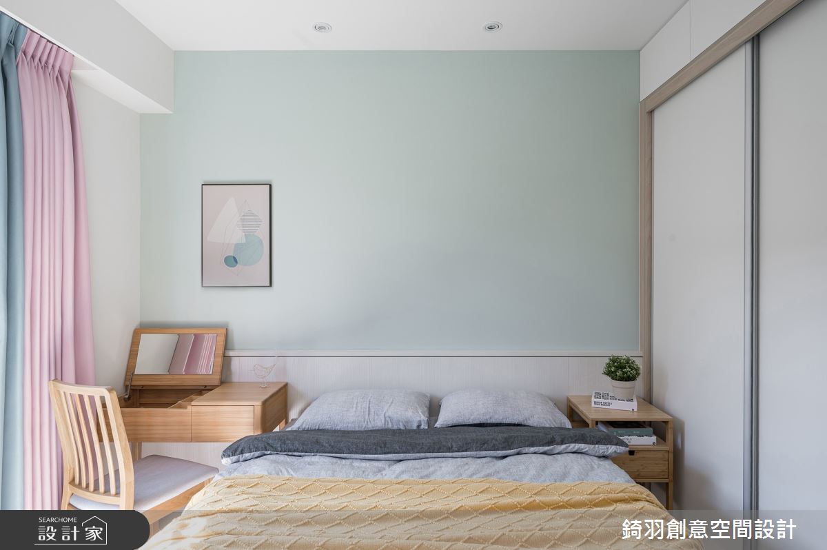 22坪新成屋(5年以下)＿現代風臥室案例圖片＿錡羽創意空間設計＿錡羽_37之27