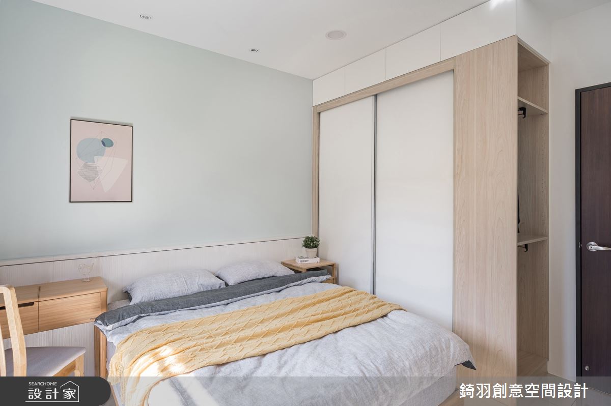 22坪新成屋(5年以下)＿現代風臥室案例圖片＿錡羽創意空間設計＿錡羽_37之24