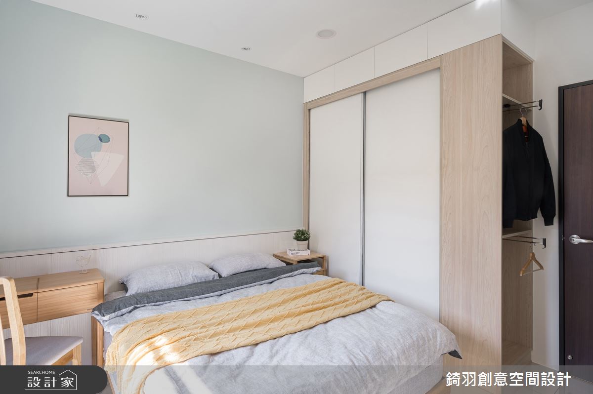 22坪新成屋(5年以下)＿現代風臥室案例圖片＿錡羽創意空間設計＿錡羽_37之25
